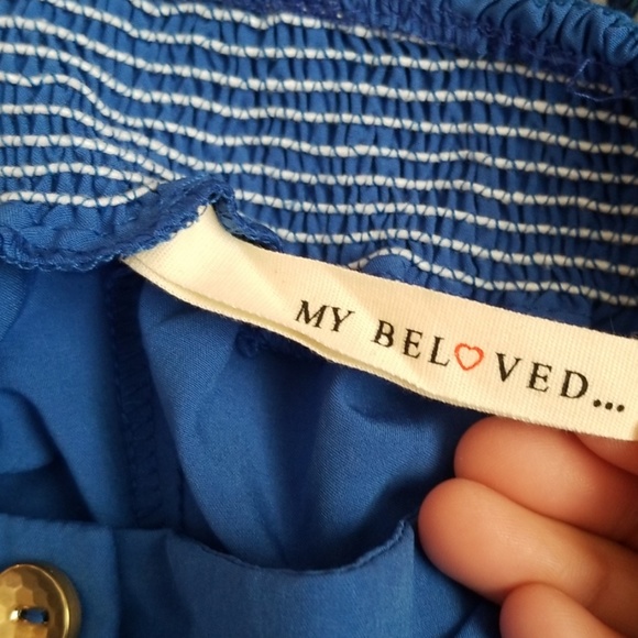 🎉2 for $13🎉My Beloved Blue Shorts size M - Picture 7 of 7